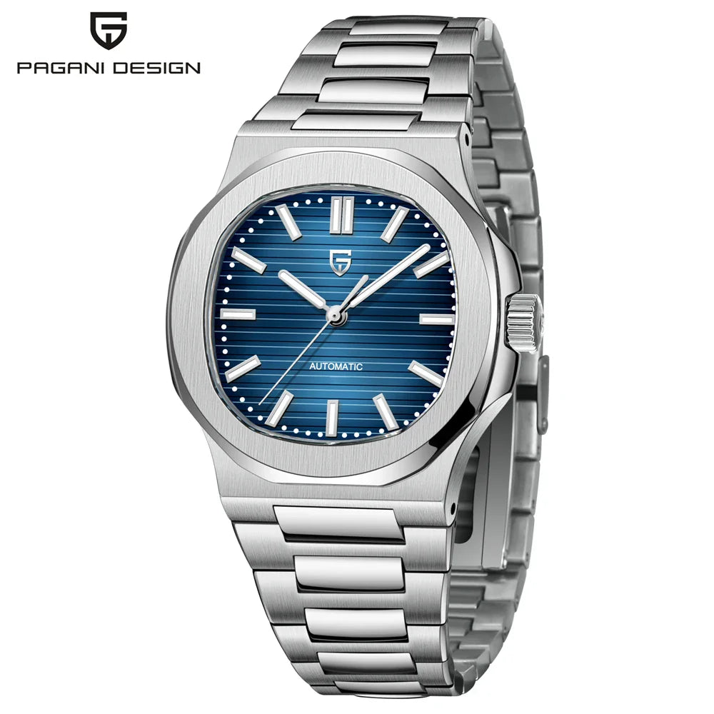 PAGANI DESIGN Men's Watches 2025 New Luxury Rose Gold Automatic Watch Men Sapphire crystal Waterproof Mechanical Wrist Watch Men