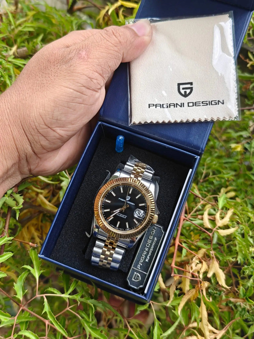 2025 New PAGANI DESIGN DD40 Two Tone Men Watches Mechanical Top Brand Luxury Automatic Watch Men 100M Waterproof Watches For Men